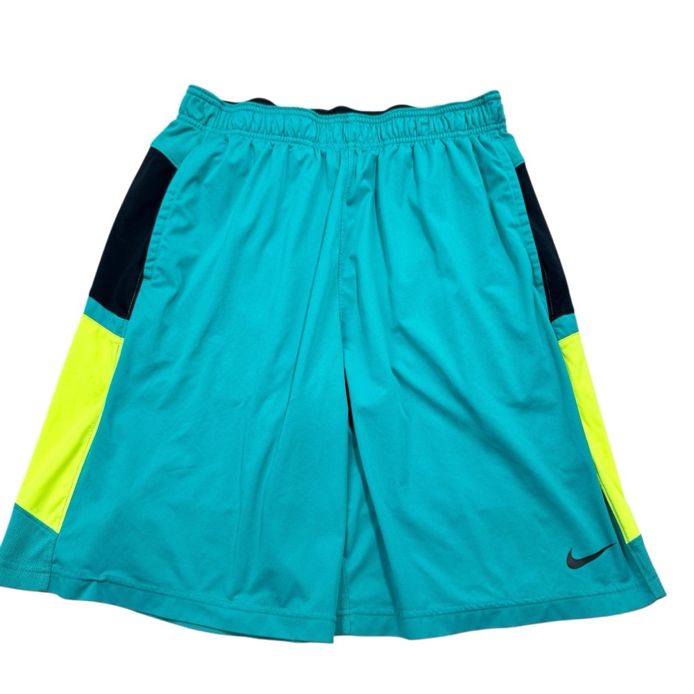Nike Dri-Fit Athletic‎ Shorts Mens Large - Hyperspeed Elastic Swoosh Logo Blue